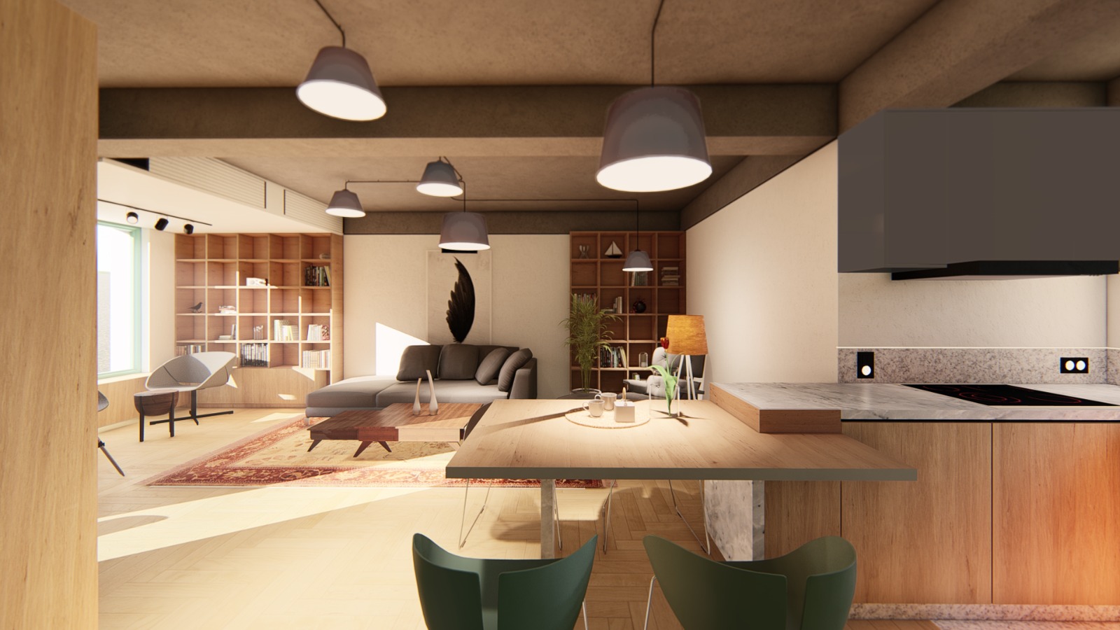 Randări interior 05